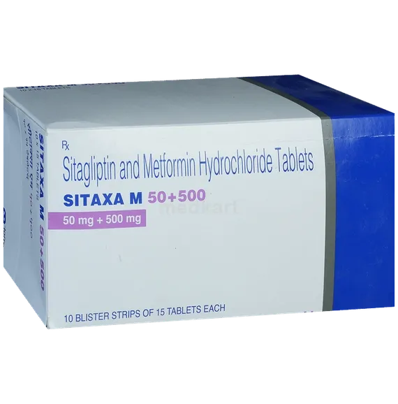 sitaxa m 50/500mg tablet 15's